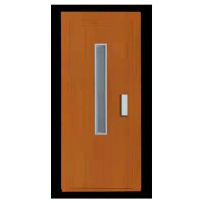 China China Elevator Security High Quality Solid Mild Steel Manual Door For Elevator Parts for sale