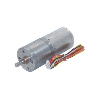 China Bringsmart JGA25-2430 14~1550rpm totally enclosed motors 12v 24v bldc gear low noise electric brushless motor for sale