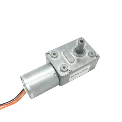 China BringSmart JGY-2430 DC Electric Motor DC Motor 24v Worm Gear Reducer Totally Enclosed Brushless Motor with Self-Locking Reversible Gearbox for sale