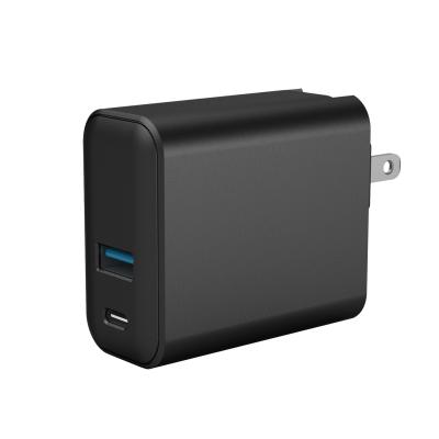 China Mobile Phone GaN ETL Approved PD 65W Dual Mode Output Travel Charger for sale