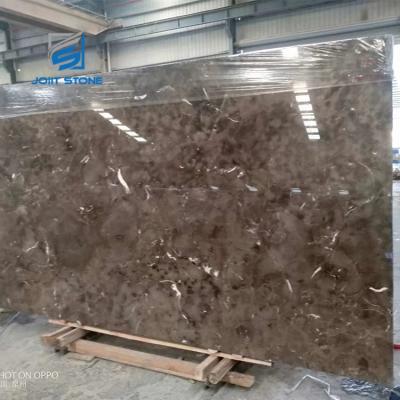 China Contemporary Hot Selling Big Slabs Of Dark Brown Natural Marble For Bathroom Tops for sale