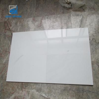 China Modern Most Popular Cost Effective Chinese Pure White Marble Tile For Sale zu verkaufen