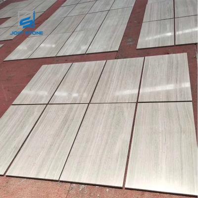 China China Factory Manufacture High Quality Natural Veins White Marble Tile Flooring zu verkaufen