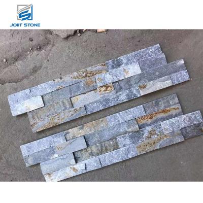 Κίνα Contemporary Interlocking Decorative Cultured Blue Stone Quartzite Stone Wall Panels προς πώληση