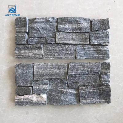 China Easy to fix and clean; water& fire retardant ; Factory Directly Environmentally Friendly Gray Color Cement Wall Stone Panel , Concrete Ledge Stone zu verkaufen