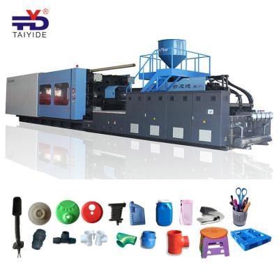 China Horizontal Trash Bin Food Grade Preform Bottle Pet Plastic Beach Chair Making Machine Servo Injection Molding Machinery TYD1380SV for sale