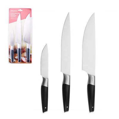 China 2019 Viable New Classic 3 Piece Chef Knife Set 5cr15 Stainless Steel Slicing Paring Knife for sale