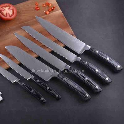 China Sustainable VG10 Damascus Chef Knife Steel 8