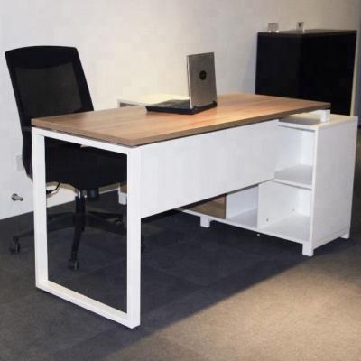 China Durable Executive Desk L Shape Durable Modern Desk With Cabinet for sale