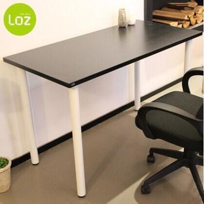 China Simple Modern Home Office Computer Desk Wood Top Simple Laptop Table For Small Places for sale