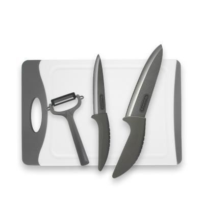 China 4 Viable Pieces of Ceramic Chef Knife and Kitchen Knife Paring Set for sale