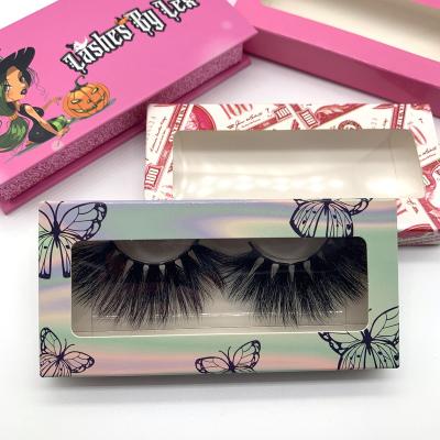 China Crisscross 25mm 3d Mink Lashes Wholesale Lot Bulk Mink Eyelashes Long Eyelash Makeup 100% Lashes Hand Made Blend Cruelty Free Natural Fur for sale