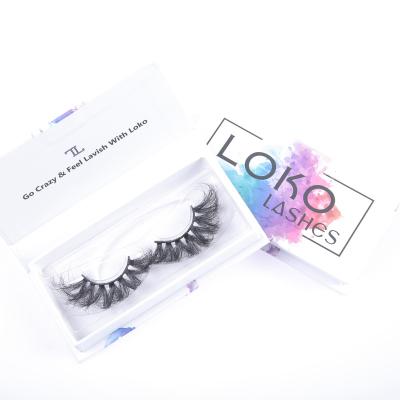 China Best Selling 3d Mink Eyelash Vendor Natural Crisscross Eyelashes Crisscross Eyelashes Vendors Wholesale for sale