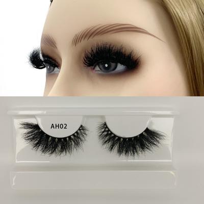 China Natural Soft Eyelash Lashes Vendor Customized Premium Fluffy Lashes 5D Natural Mink Lashes Strip Boxes Full Lashes for sale