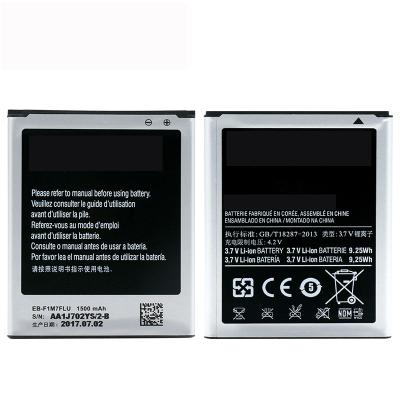 China Cellphone Mobile Phone Battery Li-polymer For Samsung Series Battery For Samsung S3mini 1500mah EB-F1M7FLU For Samsung I8190 for sale