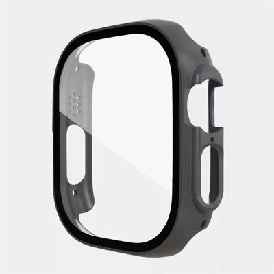 China Shockproof Luxury Cover Device With Tempered Glass Screen Protector Case For Apple Watch Series 8 Ultra 49mm Case for sale