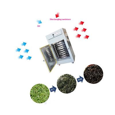 China High quality small rotary food dehydrator tea drying machine herb drying machine Te koop