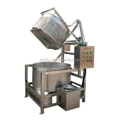 China fruits and vegetables dehydration machines potato chips fried food oil deoiler dewatering machine Te koop