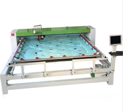 Cina automatic computerized long arm single needle frame mattress duvet quilt sewing quilting machine in vendita