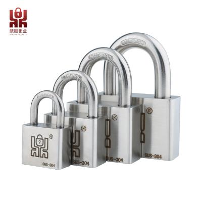 China Outdoor Environment Hot Sell High security  304 stainless steel water proof 40MM High durability Outdoor padlock for sale