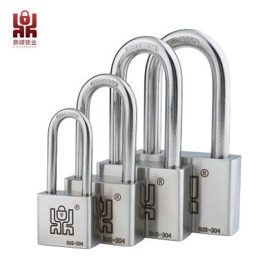 China Outdoor Environment Outdoor dedicated 304 stainless steel water proof 30MM High durability water proof padlock for sale