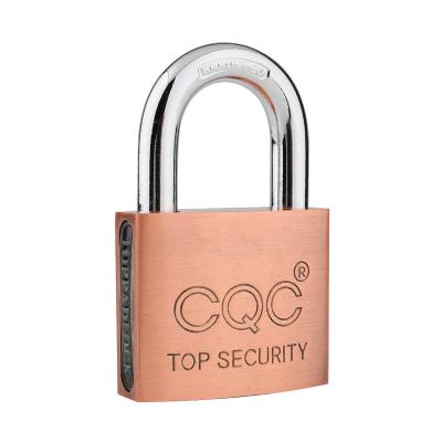 China Durable High Safety good quality 75MM Thickened lock body computer key copper cylinder iron padlock for sale