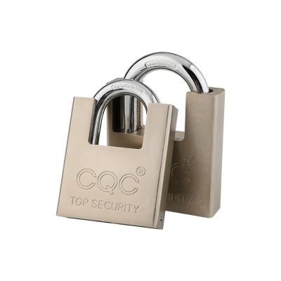 China Durable High Safety High security  Shackle Protect 40MMAtom Key  copper cylinder iron padlock good quality for sale