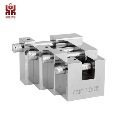 China High Security Accept customization logo packaging Vane Key Rectangular High security Iron Padlock for sale