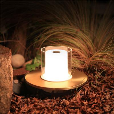 China Minimalist 2000mah Battery Rechargeable LED Candle Light Retro LED Candle Light Vintage Decorative Flameless Electric Cordless Lamp Modern for sale