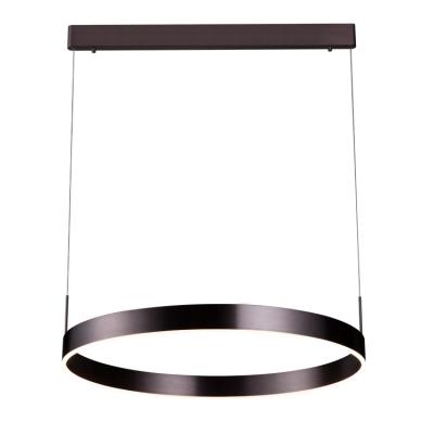 China Ring Aluminum Chandelier Dining Room LED Pendant Lamp Living Room Nordic Modern Luxury Large Circle Pendant Light for sale