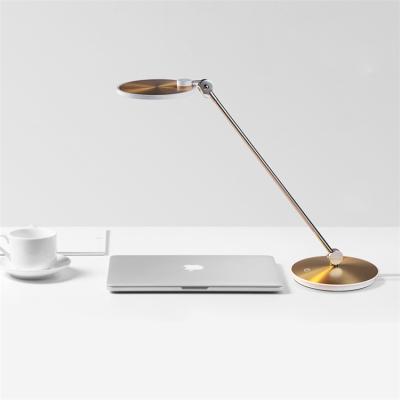 China Uniform Light Modern Eye Worrying Lamparas USB LED Desk Light Adjustable Reading Lamp Dimmable Acrylic Study Lamp Desk Light for sale