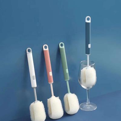 China Wholesale Viable Factory Long Handle Bottle Cleaning Sponge Brushes for sale