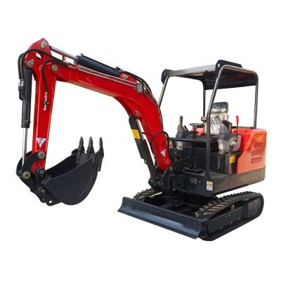 China Hotel Factory Direct Supply Small Excavator Mini Excavator Ripper 2.8 Ton Excavator for sale