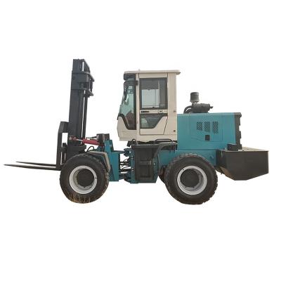 China China direct construction material stores factory supply offroad forklift 3-5 ton all rough terrain forklift diesel forklift for sale