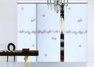 China Custom Glass Built In Wardrobes With Sliding Doors Free Standing Plywood Carcass for sale