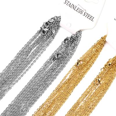 China Cute Wholesale Price Gold Silver Color Stainless Steel 2mm Fashion Jewelry Snake Necklace Chains 45cm for sale