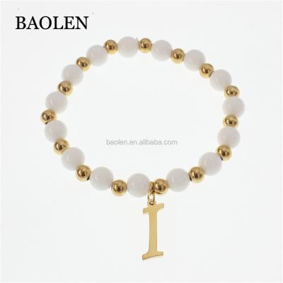 China Wholesale Fashion CLASSIC Lucky Jewelry Beaded Jewelry Popular Ladies Letter Me Customized Multicolor Patterns Bead Bracelet for sale