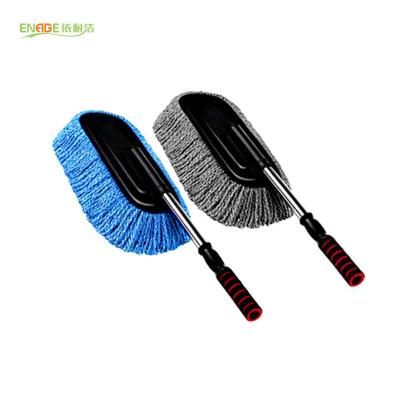 China Car Clean Dust Brush Microfiber Car Duster With Handle for sale