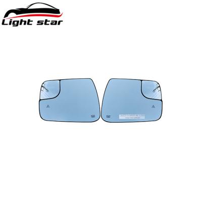 China Heating Function Blind Spot Helper Factory Price Sale Car Mirror Glass For Dodge Car RAM1500/2500 19~21 for sale