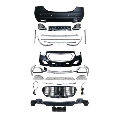 China High-end installation position of original factory car bumper body kits high quality for Mercedes Benz E W213 later upgrade W223 Maybach 2021 for sale