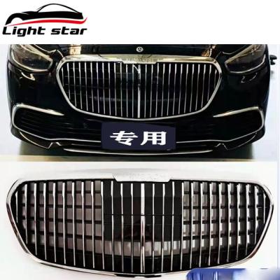 China Plastic sale for Mercedes-Benz Grille 21 S-Class 223 Maibakh models with high allocation and low allocation all support ACC Cruise. for sale