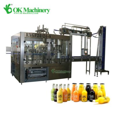 China BJE043 Food Stainless Steel High Speed ​​Hot Juice Filling Machine for sale