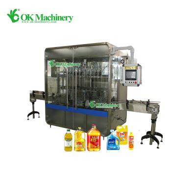 China BK034 Energy Saving Petroleum Bottle Filling Machine Price / Mustard Gasoline Filling Machine for sale