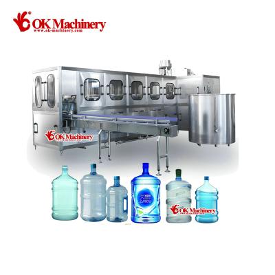 China Durable Bottle Automatic 5 Gallon Filling Machine Line for sale