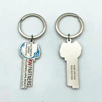 China Metal Best Selling Key Chain Custom Die Cut Customized Metal for sale