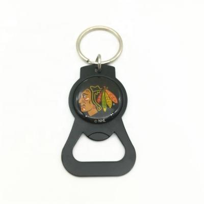 China Customized Metal Bottle Opener Metal Key Chain Zinc Alloy Custom Logo for sale