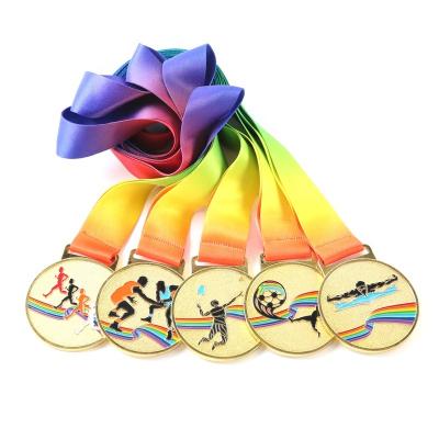 China Custom Marathon Soccer Race Running Sport Medal From Europe China Manufacturer for sale