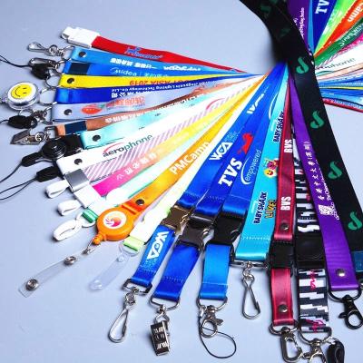 China Polyester Design Your Own Cheap Custom Lanyards No Minimum Order for sale