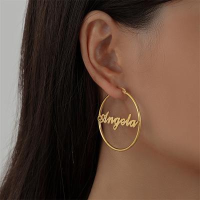 China 2022 New Fashion OEM Hoop CLASSIC Famous Custom Hoop Earrings for sale