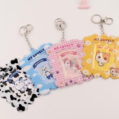 China Fashion Organizer Plastic Custom Photo Card Holder for Gift for sale